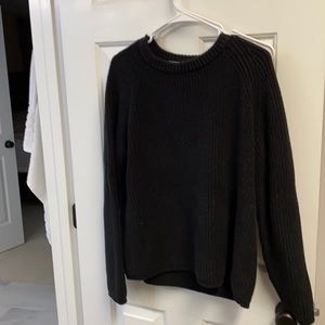 Oversized Boutique Black Sweater